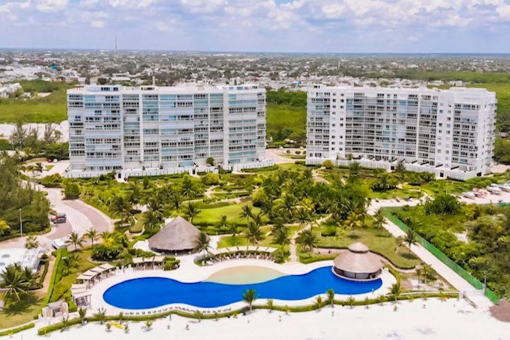 Reef Beachfront 3Bdr Apartment By Casa Paraiso Cancun Exterior photo