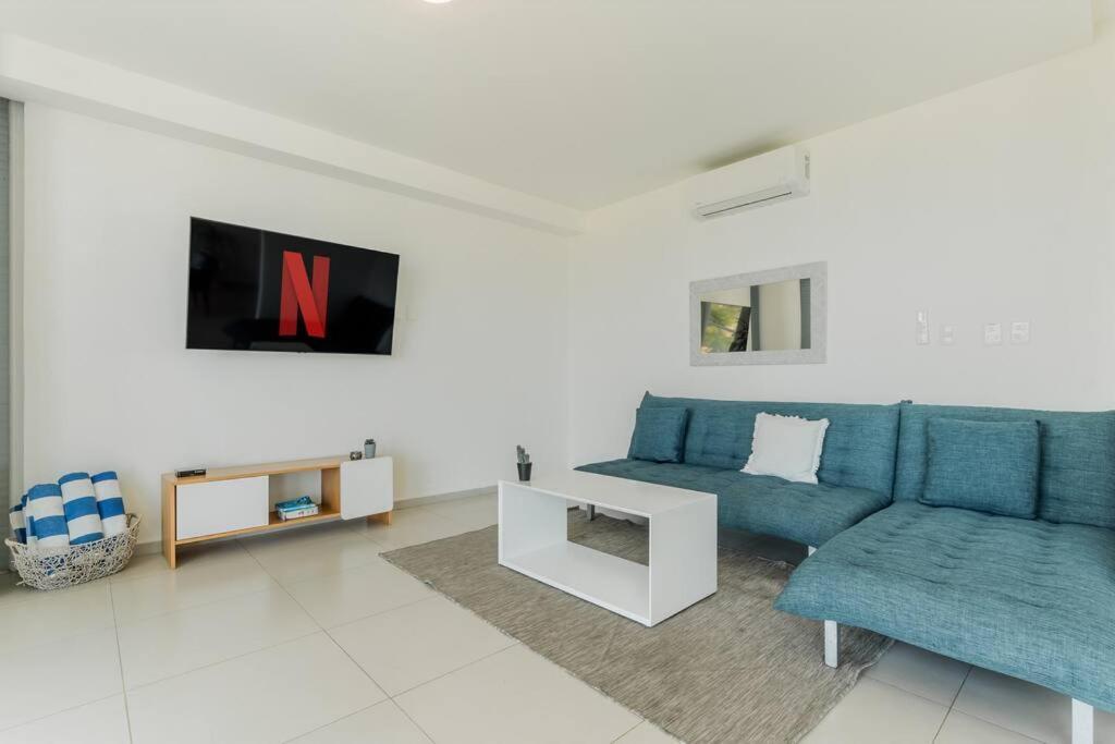 Reef Beachfront 3Bdr Apartment By Casa Paraiso Cancun Exterior photo