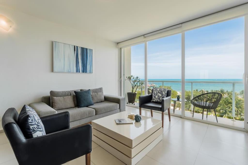 Reef Beachfront 3Bdr Apartment By Casa Paraiso Cancun Exterior photo